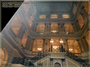 Biblioteca Nacional | &Aacute;trio, galerias e claraboia