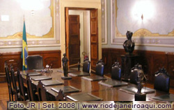 Pal&aacute;cio do Catete e Museu da Rep&uacute;blica | Sala de reuni&otilde;es ministeriais