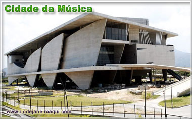 Cidade da M&uacute;sica na Barra da Tijuca, no Rio de Janeiro