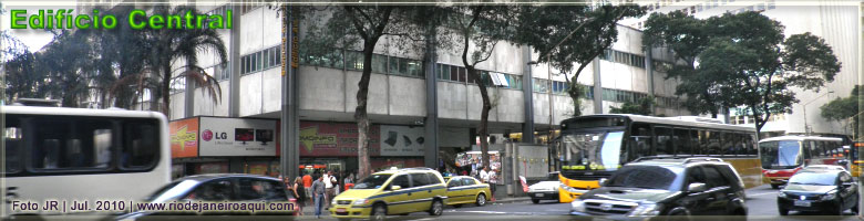 Largo do Paço em 1818 | Atual Praça 15 Entrada do Edifício Central pela Av. Rio Branco