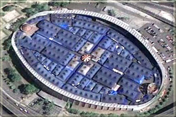 Pavilhão de Sâo Cristovão sem a cobertura