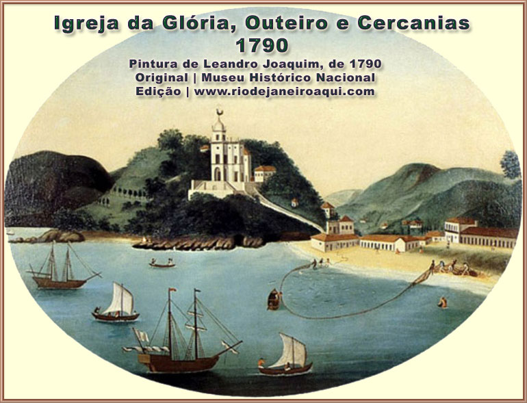 Glória, Igreja, outeiro e arredores, 1790