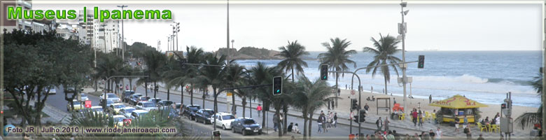 Vista de Ipanema | Praia, cal&ccedil;ad&atilde;o e Av. Vierira Souto
