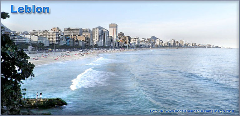 Leblon e Ipanema visto do Mirante do Leblon Leblon e Ipanema visto do Mirante do Leblon