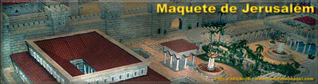 Vista da Maquete de Jerusalém em exposição permanente no Rio de Janeiro Vista da Maquete de Jerusalém em exposição permanente no Rio de Janeiro