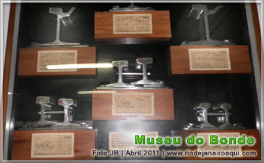 Mostru&aacute;rio mostra os trilhos utilizados e solu&ccedil;&otilde;es t&eacute;cnicas utilizadas