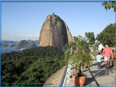 P&atilde;o de A&ccedil;ucar visto do topo do Morro da Urca