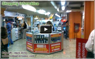 Stands ou quiosques no Shopping de Informática Stands ou quiosques no Shopping de Informática