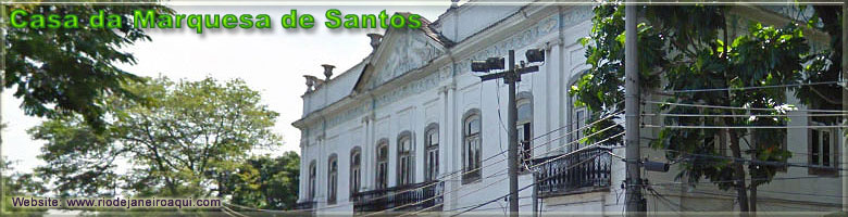 Fachada neoclássica da Casa da Marquesa de Santos Fachada neoclássica da Casa da Marquesa de Santos