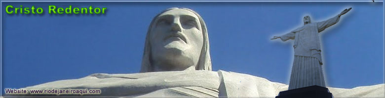 Cristo Redentor | Face e corpo visto de baixo