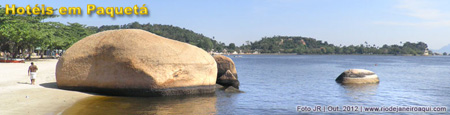 Praia em Paquetá Praia em Paquetá