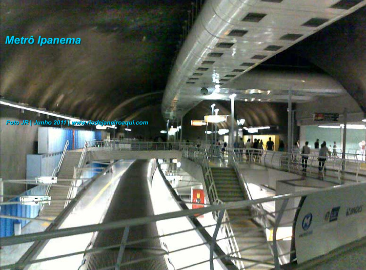 Metrô Ipanema | Interior da Estação