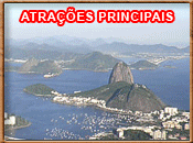 Principais pontos tur&iacute;sitcos - P&atilde;o de A&ccedil;ucar, Corcovado, Cristo Redentor